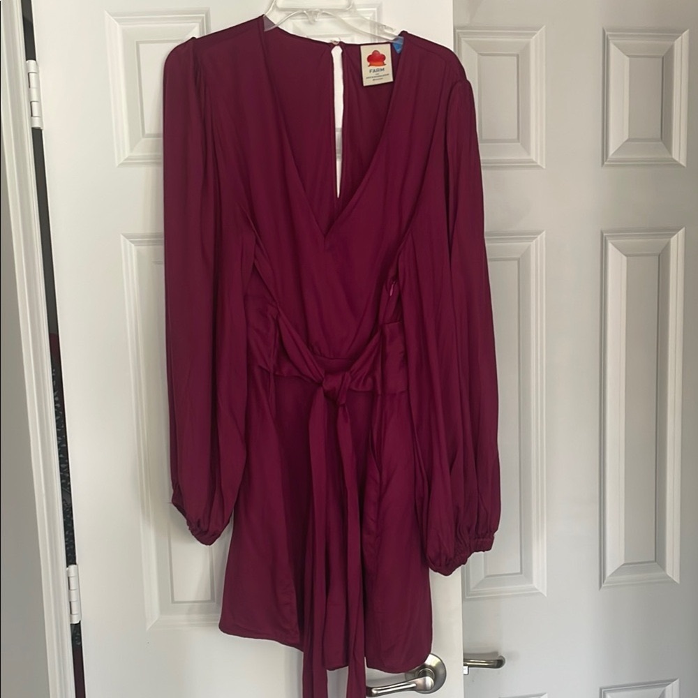 FARM Rio Deep Pink Jumpsuit